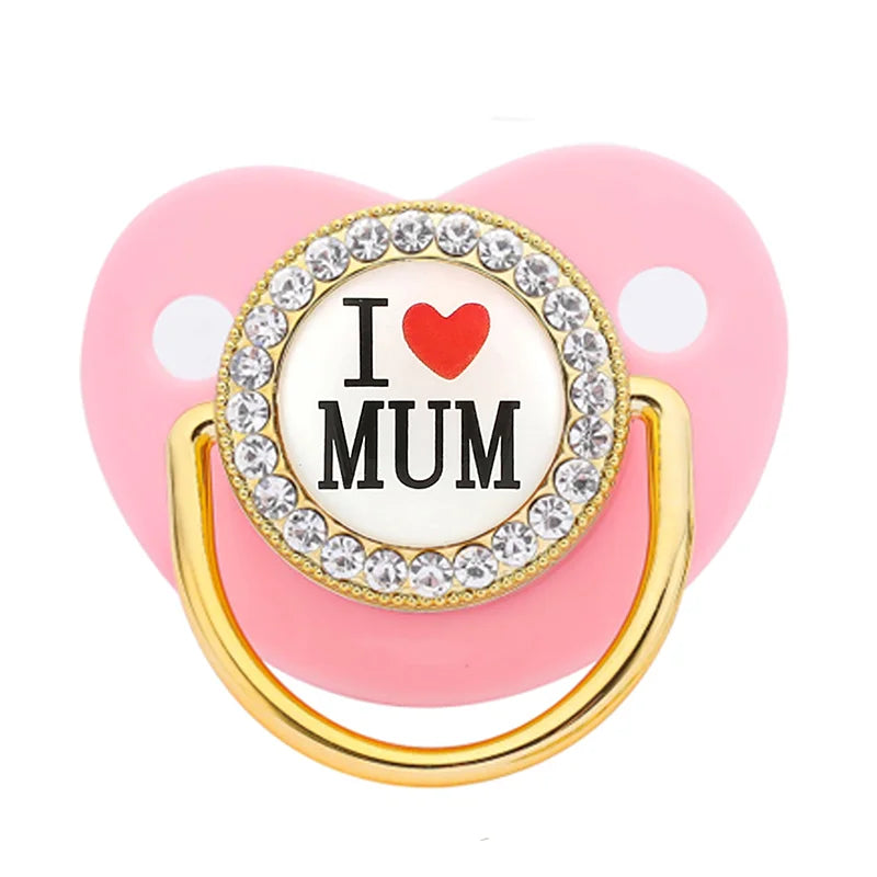 "I Love Mum" Baby Pacifier