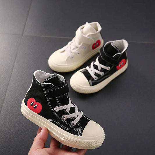 TrendySteps High-Cut Kid Canvas Shoes